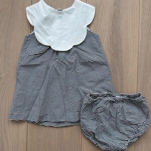 Jacadi striped summer dress